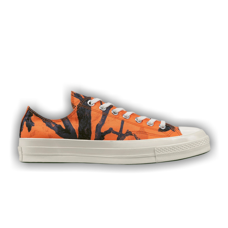 靴 Converse x Carhartt WIP Orange Realtree Converse x Carhartt WIP Chuck 70 Ox Low Top Tree Camo Mens Size 7