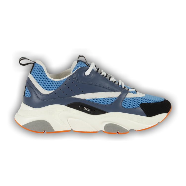 Dior b22 white and shop blue trainer