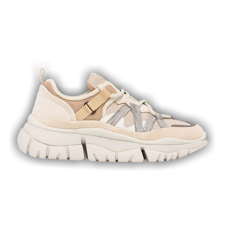 chloe blake sneaker beige