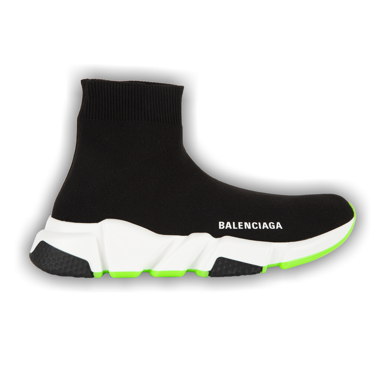 Green balenciaga speed trainer clearance