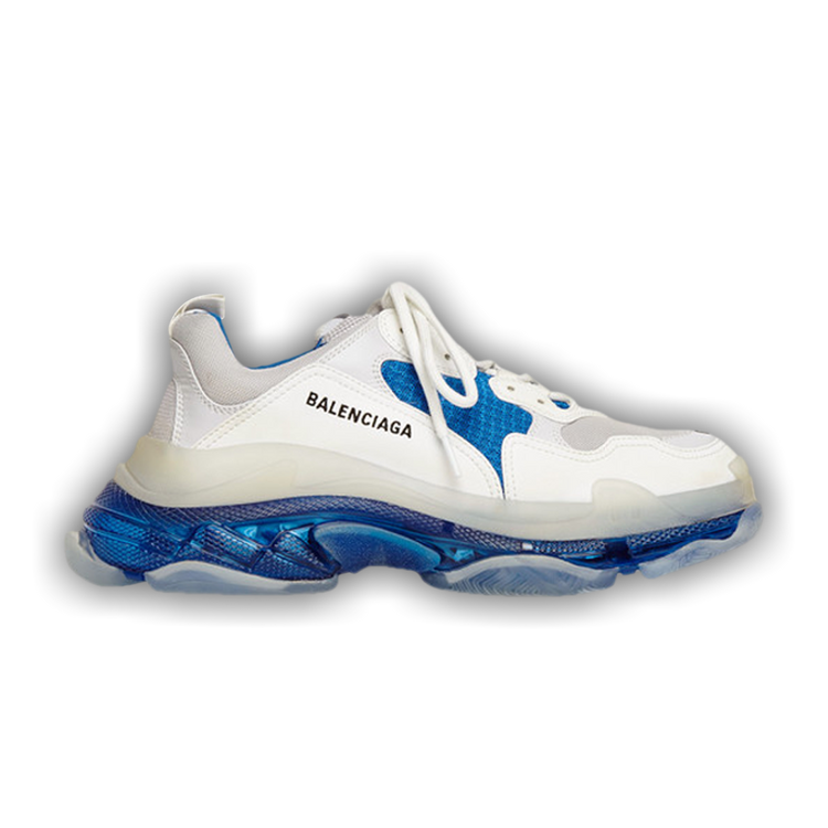Triple s blue white hot sale