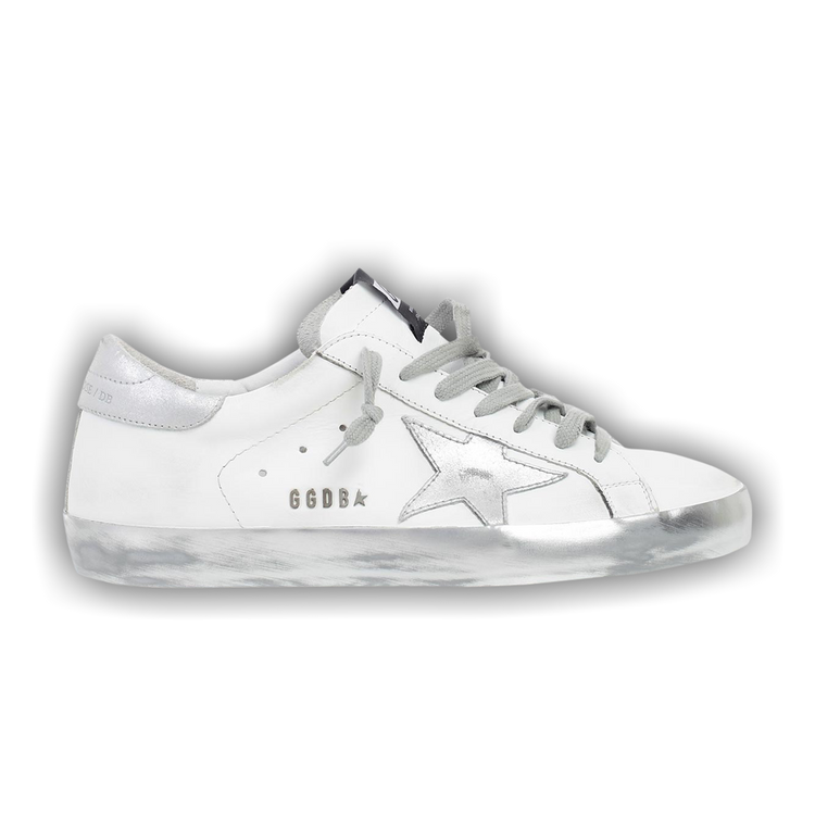 Buy Golden Goose Superstar 'White Silver' - GCOMS590 E36 | GOAT