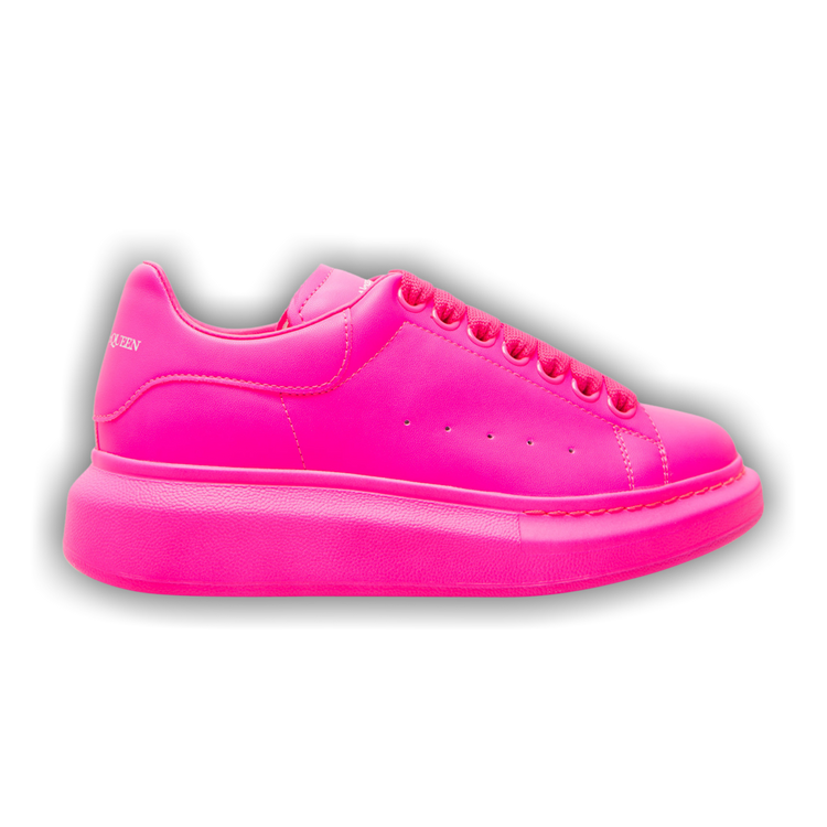 Alexander mcqueen sneakers neon pink sales