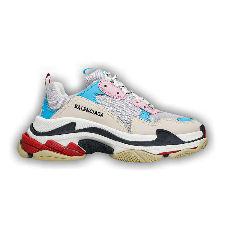 Balenciaga triple s blue pink