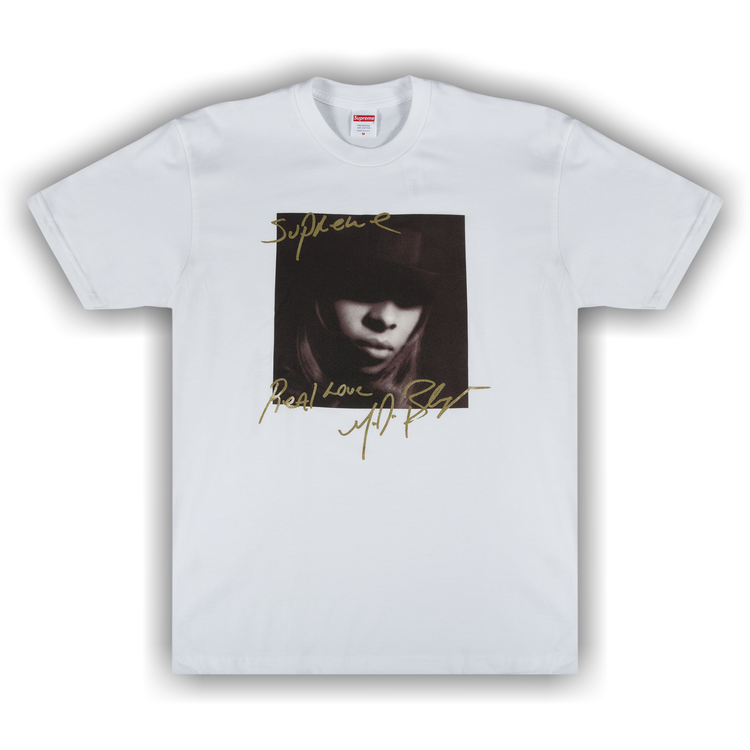 Supreme Mary J. Blige T-Shirt 'White' Mens - Size XL