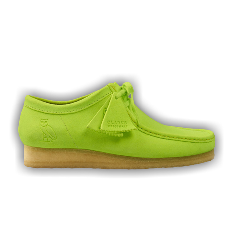 Buy OVO x Wallabee Lime Suede 261 49520 GOAT