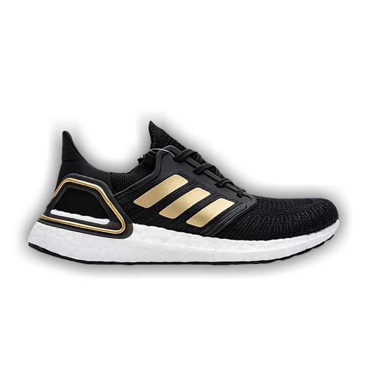 Adidas ultra boost 2020 black metallic gold best sale