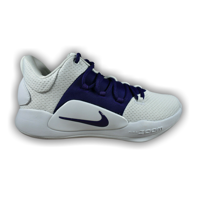 Purple and white hyperdunks store
