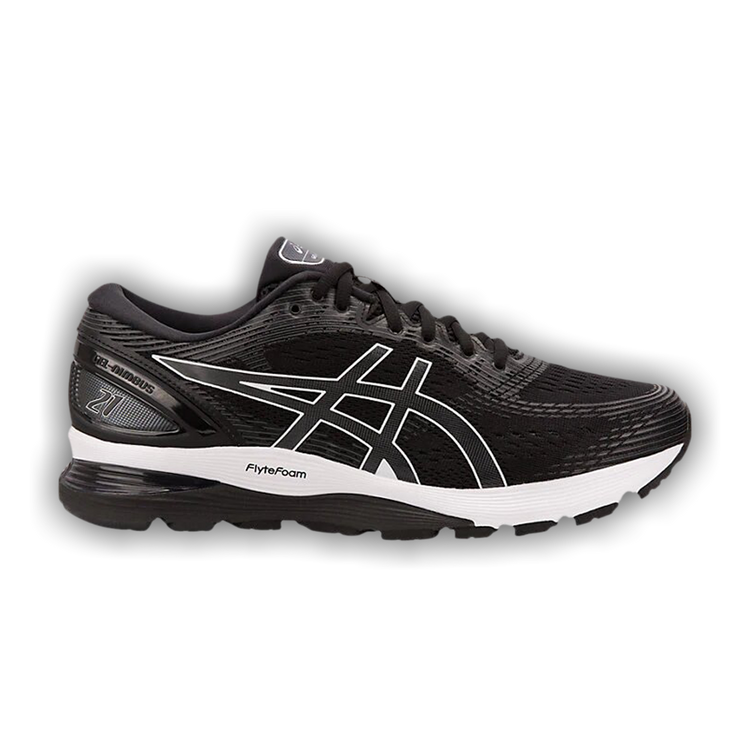 Buy Gel Nimbus 21 2E Wide Black 1011A172 001 GOAT CA