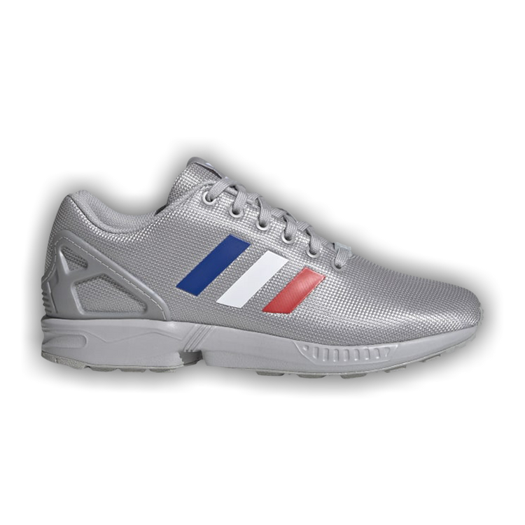 Buy ZX Flux 'Grey Black Royal Red' - FV7920 | GOAT