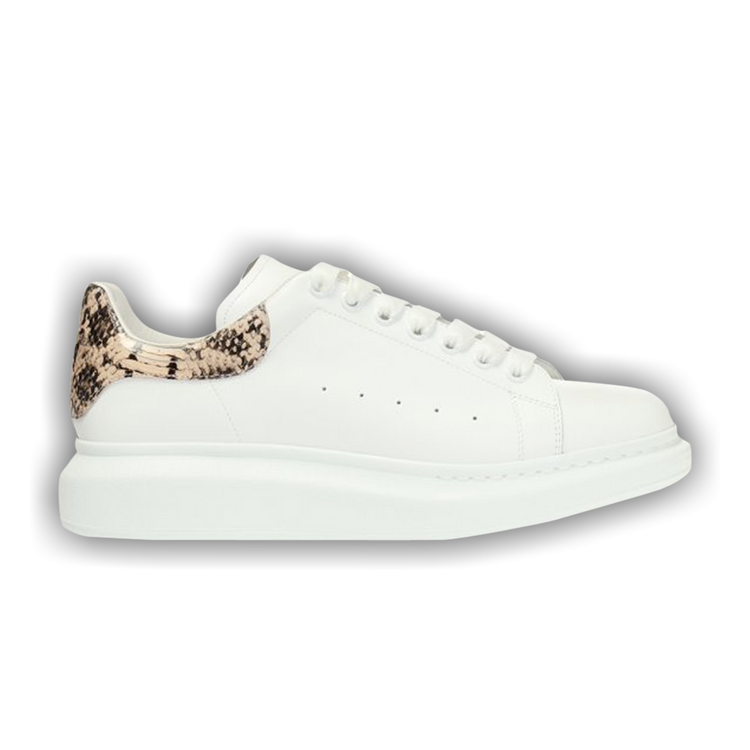 Alexander mcqueen snakeskin sneakers on sale