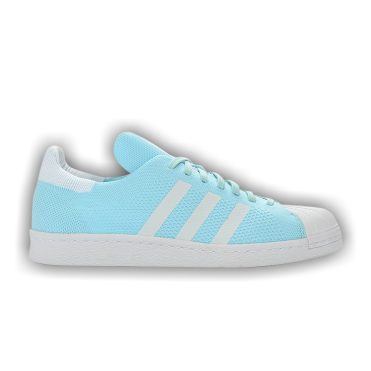 Adidas originals superstar 80s primeknit womens Blue sales