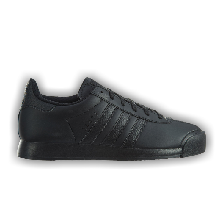 All black adidas samoa online
