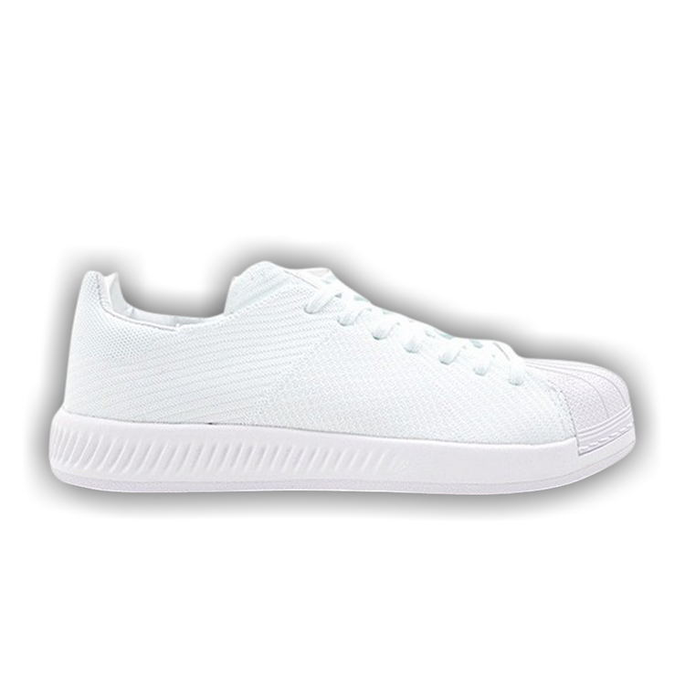 adidas Superstar Primeknit Shoes - Men's - White Ftw / White / Running White Ftw - 5.5