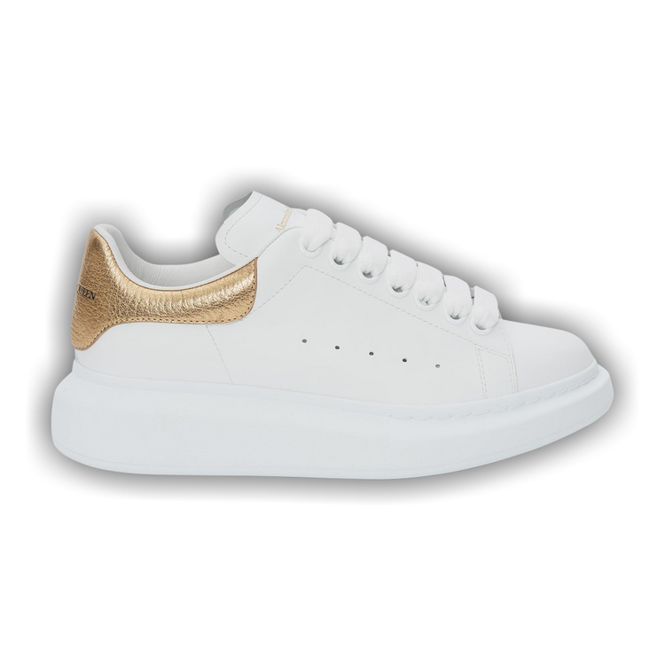 White and gold alexander mcqueen outlet