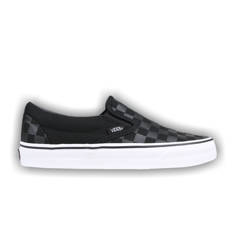 Classic Slip On Checkerboard Black