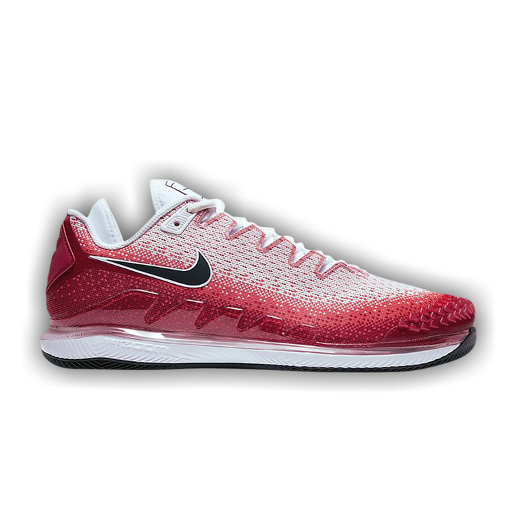 ナイキCourt Air Zoom Vapor X Knit HCテニスシューズ Buy Nike Court Air Zoom Vapor X Knit HC 'Crimson Gym Red' - AR0496