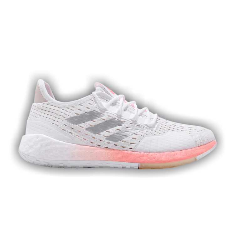 Buy Wmns PulseBoost HD Summer.Rdy White Light Flash Red EG0941 GOAT UK