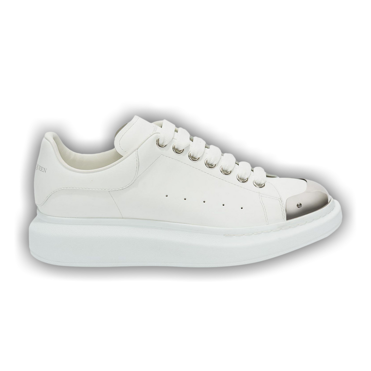 Buy Alexander McQueen Wmns Oversized Sneaker 'White Metal