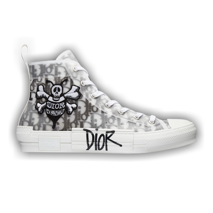 Dior B23 High 'Dior Oblique - Shawn Bee Embroidery Patch' | GOAT