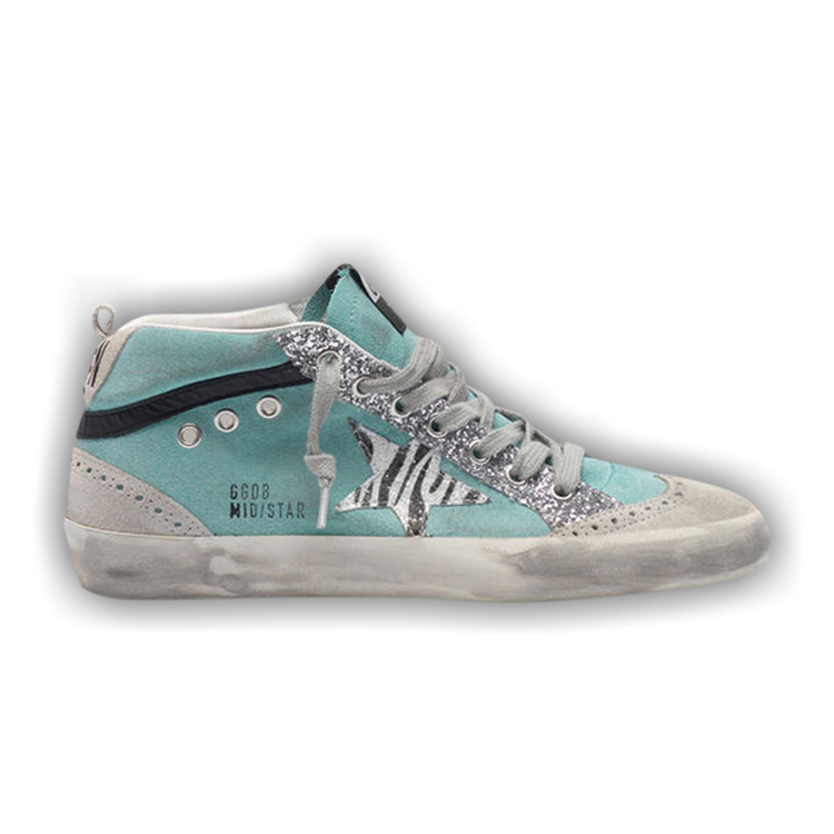 Golden goose 2024 mid star zebra