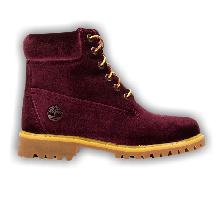Buy Off White x Wmns 6 Inch Premium Boot Velvet Wine TB0A1U82 GOAT UK