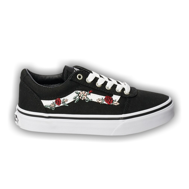 Vans ward floral embroidery hot sale