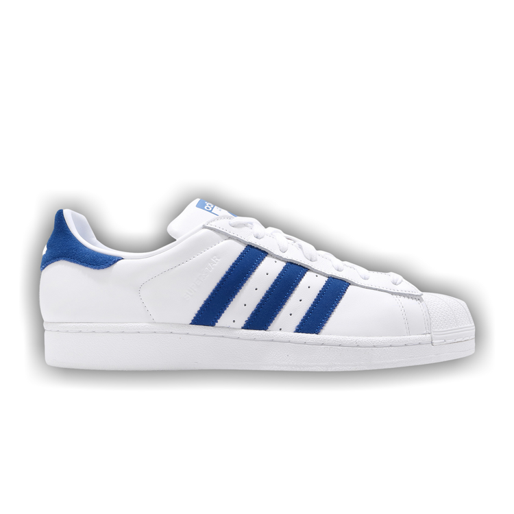 Buy Adidas Superstar 'White Collegiate Royal' - EE8595 | GOAT