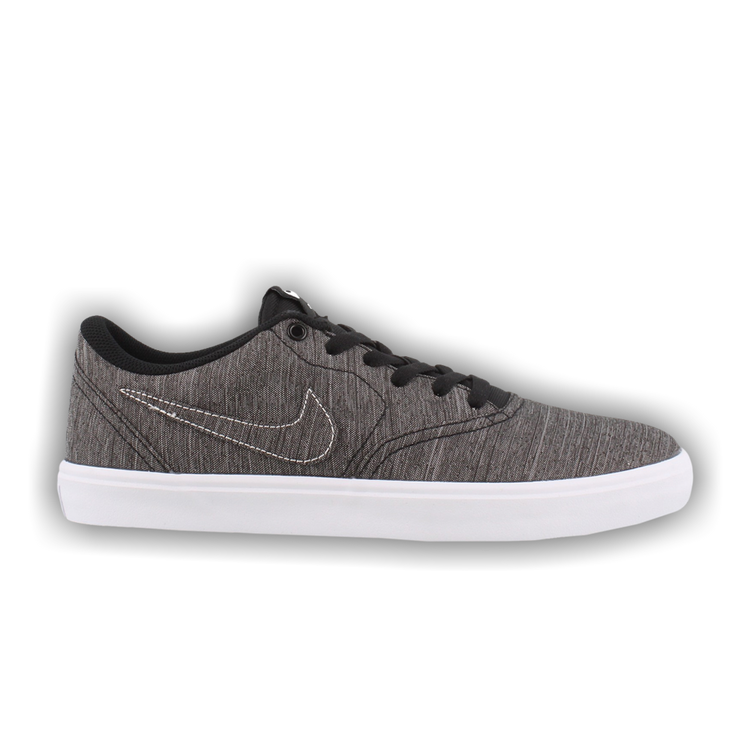 Buy Check Solarsoft Canvas Premium SB Black White 844493 001 GOAT