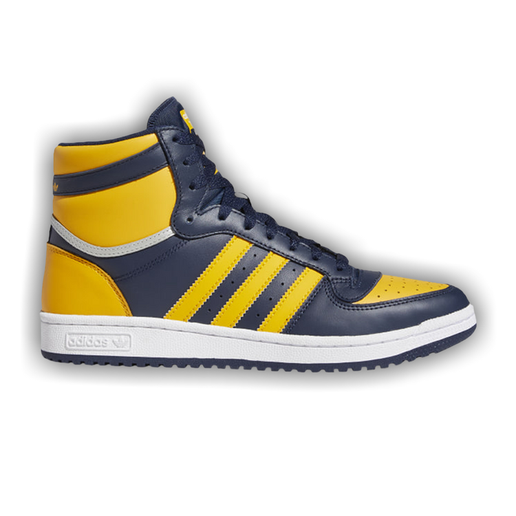 Adidas top ten blue yellow clearance