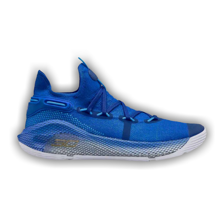 Size 10.0 Curry 6 Team Royal Blue