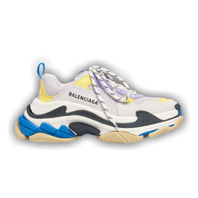 Buy Balenciaga Wmns Triple S Purple Yellow 524039 W09OM 9465 GOAT CA