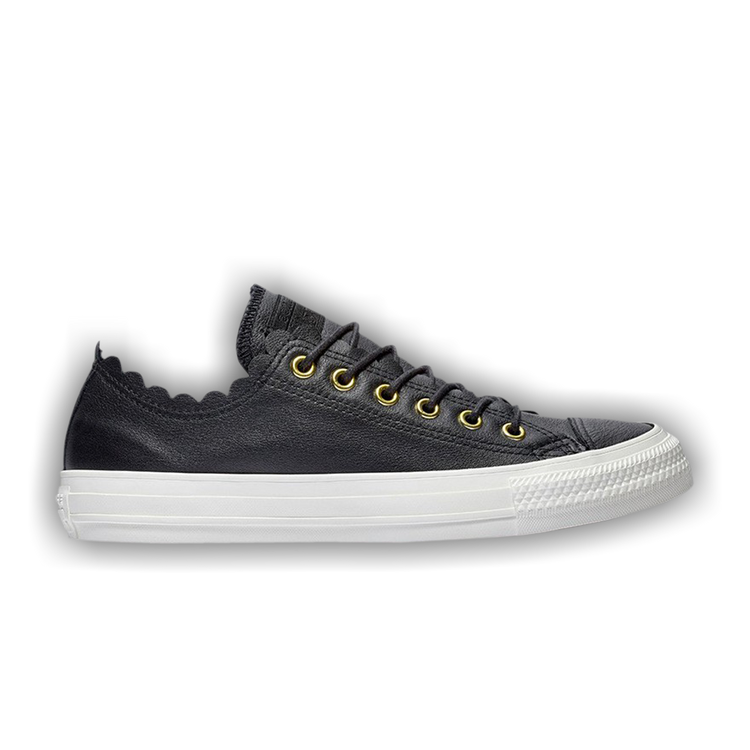 Buy Wmns Chuck Taylor All Star Low Frilly Thrills Black 563516C GOAT