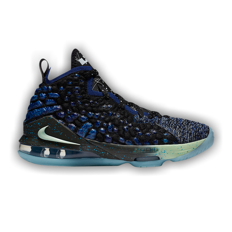nike lebron 17 graffiti blue