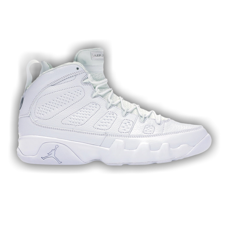 All white jordan 9 new arrivals