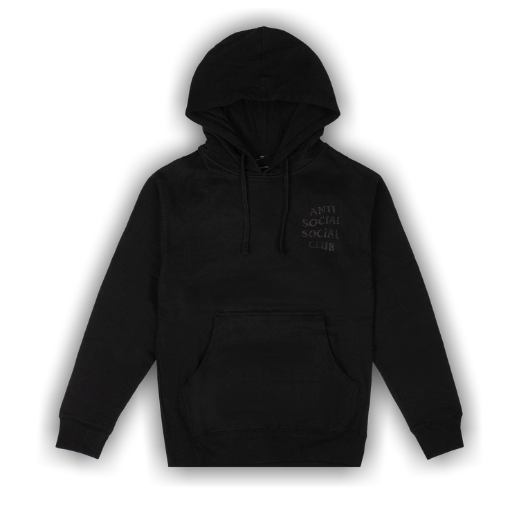 ★ ANTI SOCIAL SOCIAL CLUB★ Shadow Hoodie TI25B0501591 Reflective Embroidered 2025 Club Hoodie – AntiSocialSocialClub