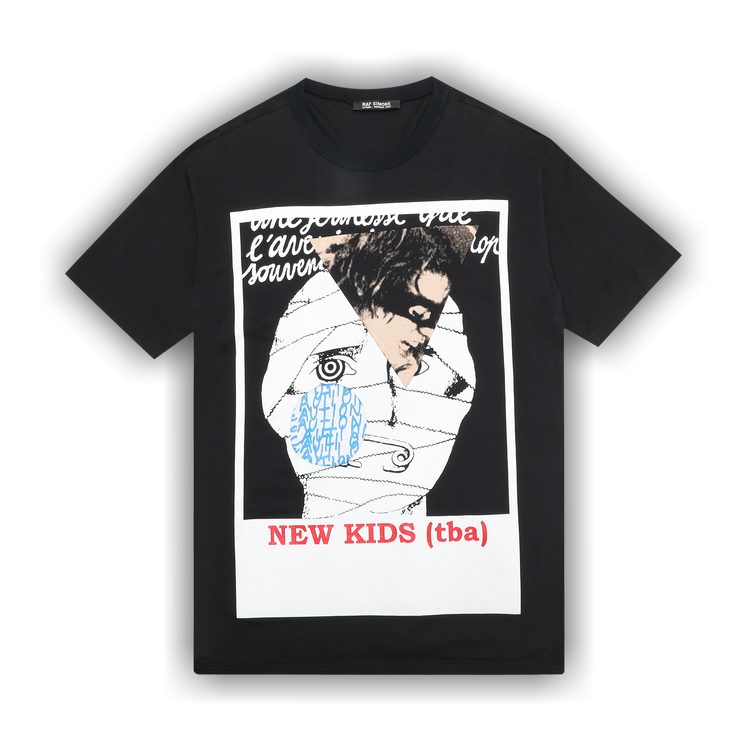 Buy Raf Simons Consumed New Kids T-Shirt 'Black' - 0459