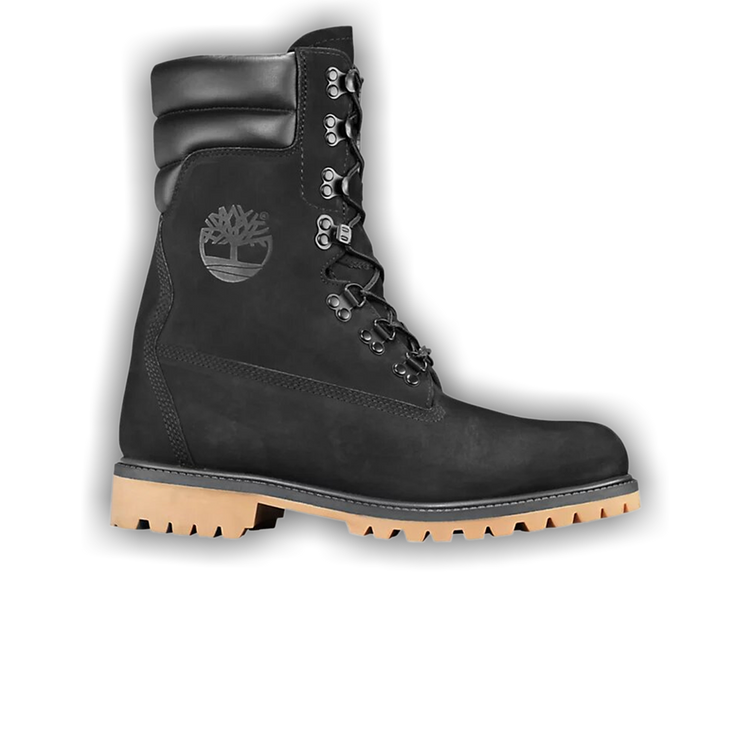40 below top timberland boots black