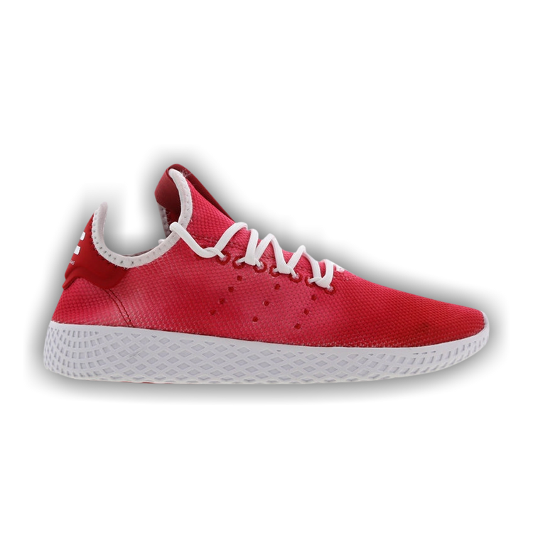 Size 5.0 Pharrell x Tennis Hu J Scarlet
