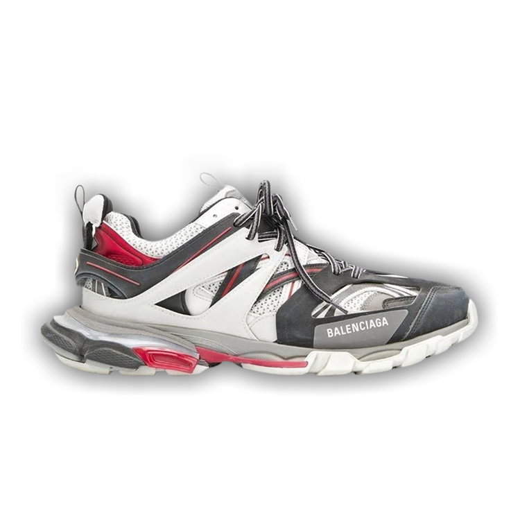 Balenciaga track white grey red store