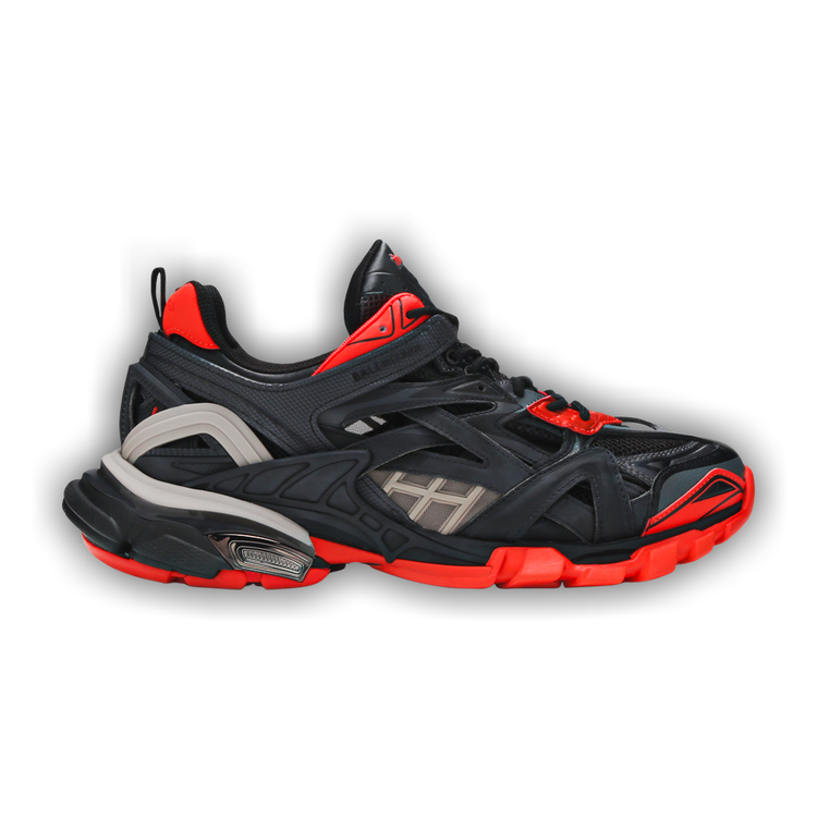 Buy Balenciaga Track.2 Trainer 'Black Red Grey' - 568614
