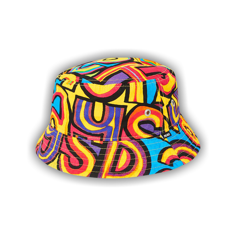 Buy Palace Happy Mondays Bucket Hat Multi P19H177 GOAT UK