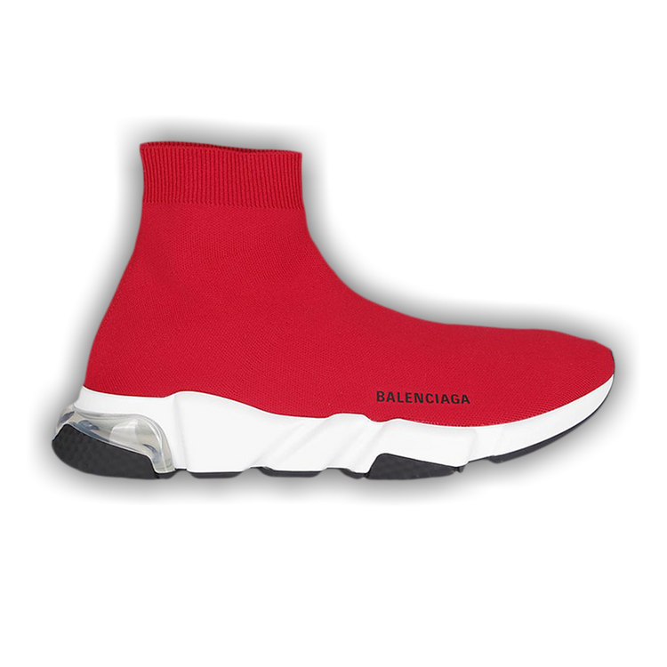 Buy Balenciaga Speed Trainer Clear Sole Red 607544 W05GG 6591 GOAT AU
