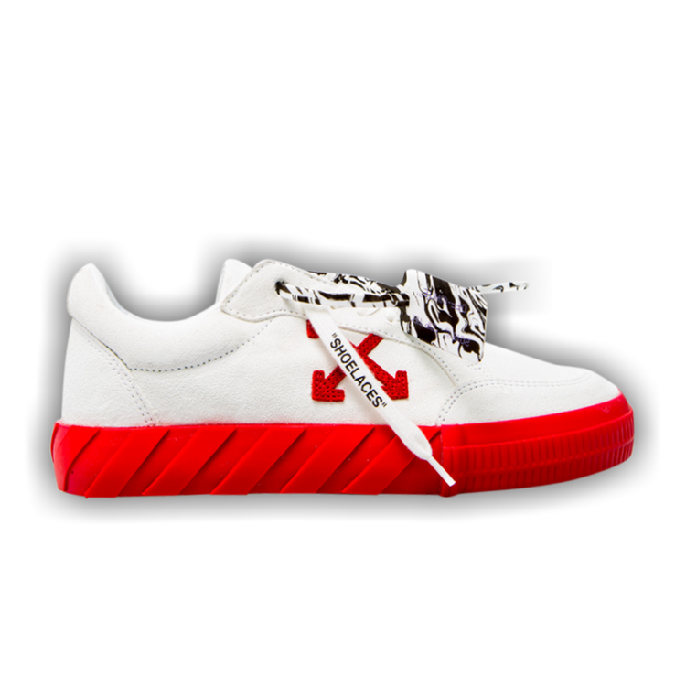 Off white vulc low top red online