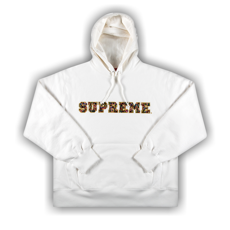 Buy Supreme Jewels Hooded Sweatshirt 'White' - FW20SW33 WHITE | GOAT