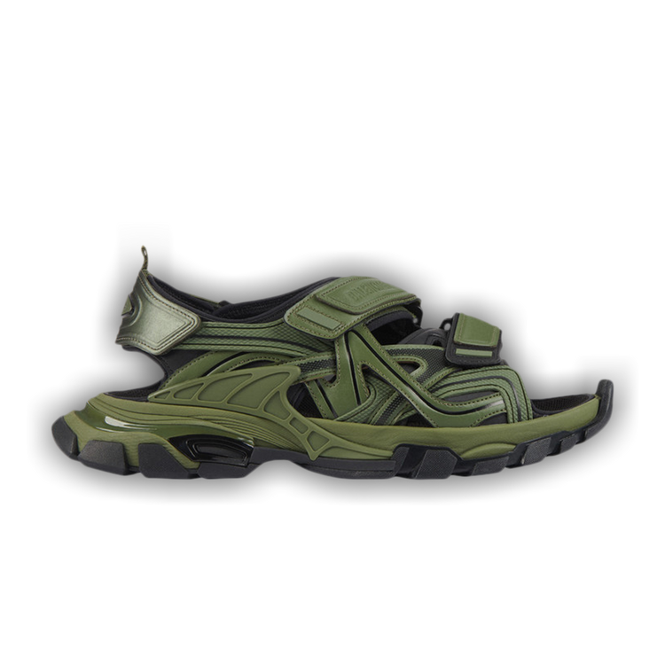 Buy Balenciaga Track Sandal Khaki Black 617542 W2FH1 2311