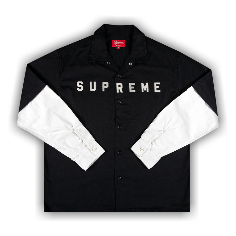 Supreme 20AW 2-Tone Work Shirt サイズL 美品