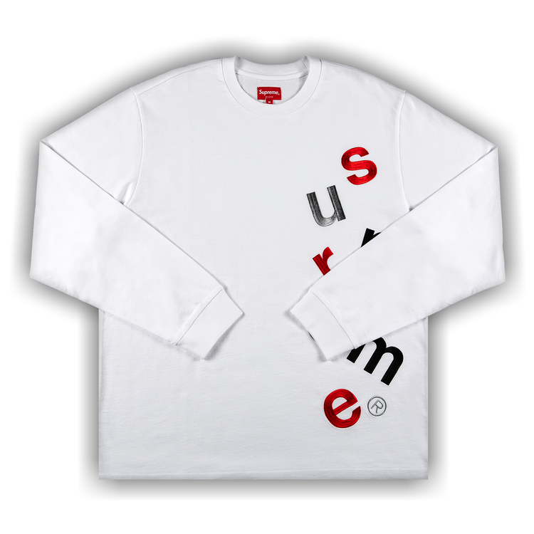 Supreme Athletic Studded L/S White T Shirt | FW24KN80 WHITE