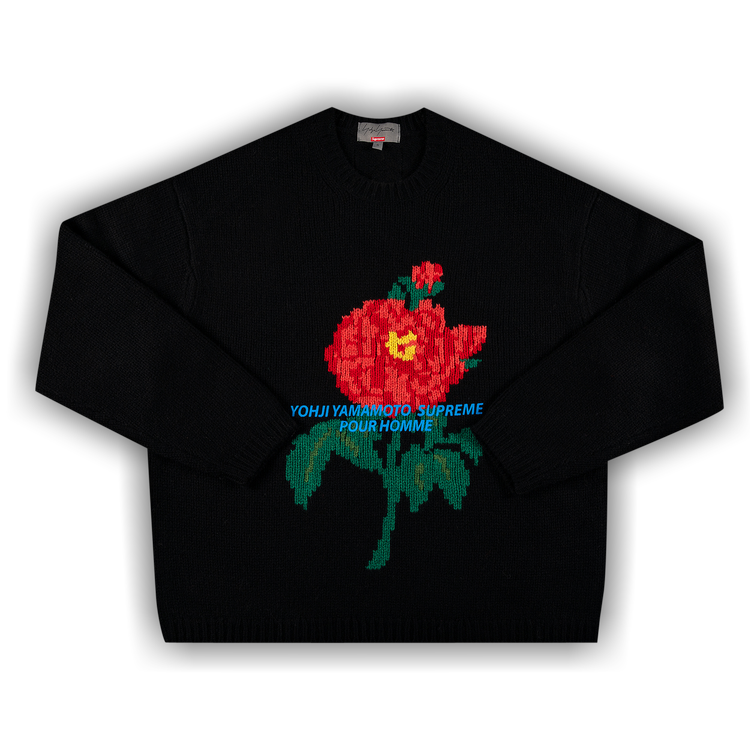 Buy Supreme x Yohji Yamamoto Sweater 'Black' - FW20SK2 BLACK ...