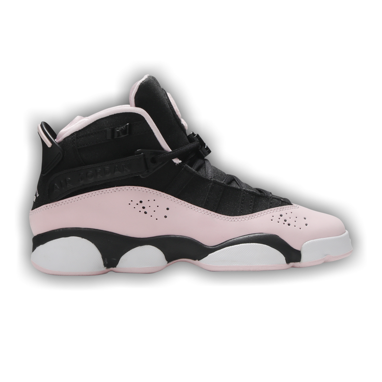 Pink and black jordan 6 rings store